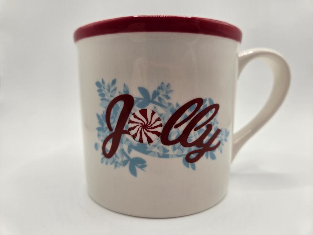 Starbucks 2007 Holiday Jolly Peppermint Christmas Coffee Tea Chocolate Mug 14oz